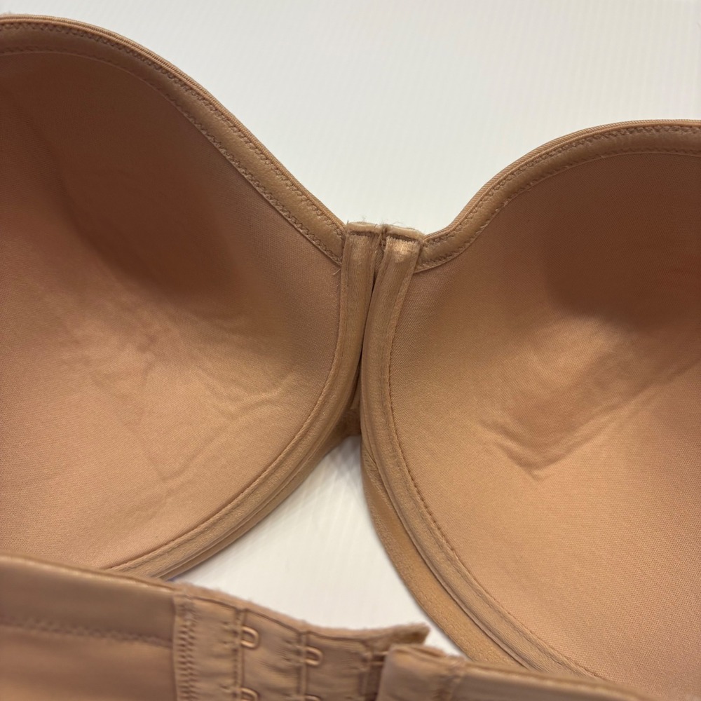 Wacoal Strapless Bra‎ Womens 34H Sand Red Carpet Underwire 854119 Lingerie - Picture 3 of 4